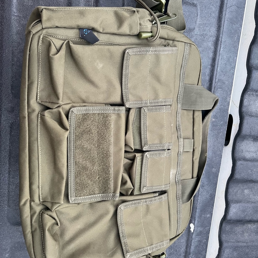 LAPG Olive Green Tactical computer bag